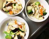 肉無ピリ辛オイスターパスタ味春雨炒め煮作り方12写真