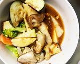 肉無ピリ辛オイスターパスタ味春雨炒め煮作り方13写真