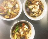 肉無ピリ辛オイスターパスタ味春雨炒め煮作り方18写真