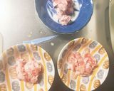 きな粉コク旨梅味噌味豚こま大根青椒肉絲風作り方2写真