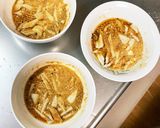 肉無チクワきな粉ピリ辛クリーミー野菜炒め作り方9写真
