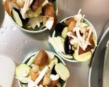 肉無チクワきな粉ピリ辛クリーミー野菜炒め作り方10写真