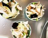 肉無チクワきな粉ピリ辛クリーミー野菜炒め作り方11写真