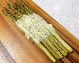 アスパラガスのガーリックチーズ焼き作り方5写真