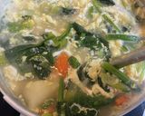 具沢山かき玉お味噌汁作り方5写真