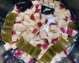 さつまいもご飯 2合 もち米入り作り方3写真