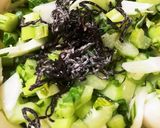 カリフラワーの周りの茎のくらこん和え作り方4写真