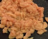 簡単　ハッシュドチキン　胸肉でも美味しい作り方2写真
