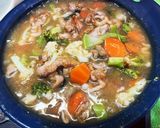 豚こまと野菜のコンソメあんかけ作り方7写真