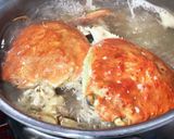 蟹の殻は再利用でお味噌汁作り方1写真