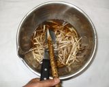 こんにゃく牛蒡味噌炒め♪にきびに簡単薬膳作り方2写真