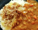 カレーめし＊生卵をのせて自由軒カレー風作り方5写真