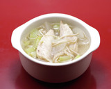 炊飯器で簡単！手羽先の先で野菜スープ作り方4写真