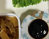 ニラとメンマの旨醤油焼きそば作り方1写真