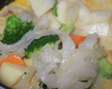 グリーンカレーペーストでシチュー作り方4写真