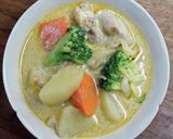 グリーンカレーペーストでシチュー作り方5写真