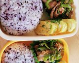 キャラ弁☆トトロ？トトロだよね？弁当☆作り方4写真