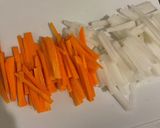 炒め大根と人参のお味噌汁作り方1写真