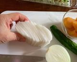 生野菜と柿のサラダ作り方2写真