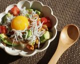 栄養士のお豆腐にのせるアボカド納豆ユッケ作り方3写真