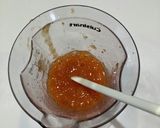 材料柿だけ 柿のシャーベット作り方3写真