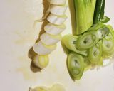 鶏肉でもつ煮込み風!作り方3写真