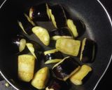 茄子と鶏皮ボールの酢豚風作り方6写真