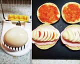 味付け玉子とハムチーズのマフィン作り方2写真
