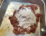 オレンジソースの唐揚げ•アメリカ風作り方3写真