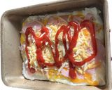 【ズボラ飯】エッグハムチーズ巻き作り方4写真