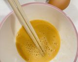 簡単朝ごはん☆ふわとろたまご丼作り方1写真