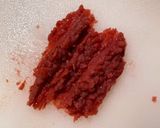旬の長いもの梅肉タレ和え(おつまみにも)作り方3写真