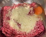 Wチーズインハンバーグ作り方2写真