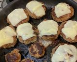 Wチーズインハンバーグ作り方8写真