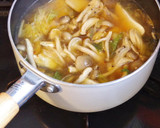 ☆簡単☆キムチと豆腐のふわたまスープ作り方3写真
