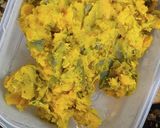 ひじき入りかぼちゃ春巻き★和風コロッケ風作り方1写真