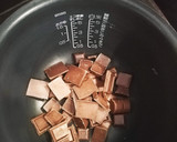 炊飯器で簡単！濃厚ガトーショコラ☆作り方1写真