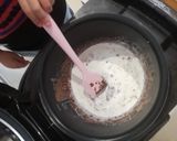 炊飯器で簡単！濃厚ガトーショコラ☆作り方3写真