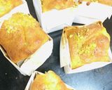 HMバナナの箱折りバウンドケーキ作り方3写真