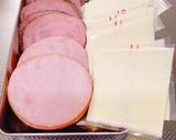 ハムとチーズのミルフィーユカツ作り方1写真