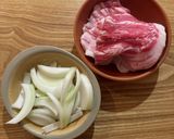 味しみで美味しい♩豚丼作り方1写真