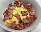 ベーコンチーズ★マヨ七味丼作り方5写真