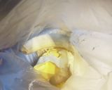 外サク中ふわふわなチョコバナナスコーン作り方1写真