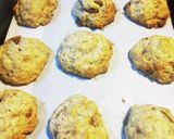 外サク中ふわふわなチョコバナナスコーン作り方8写真