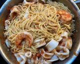 Seafood Linguine作り方13写真