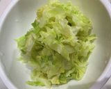 キャベツのカレーマヨサラダ作り方2写真