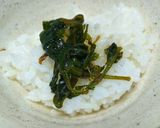 簡単!　万願寺唐辛子の葉で作る佃煮作り方7写真