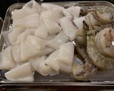 Seafood Linguine作り方1写真