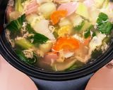 青梗菜スープ♪作り方3写真