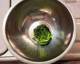 ほうれん草の胡麻和えおかか入り♪作り方1写真